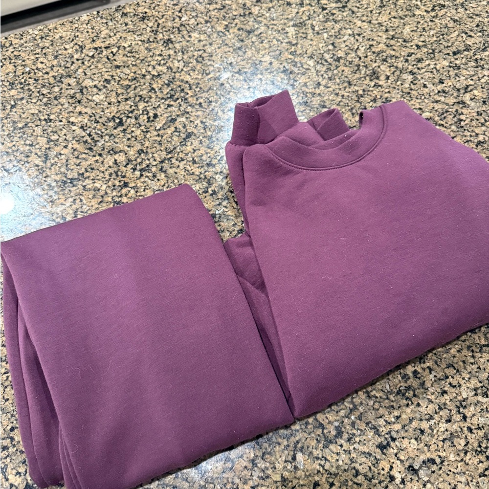 Old navy burgundy Sweatshirt and Pants Set